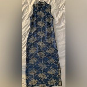 Daniel Yam Silk and Satin Cheongsam